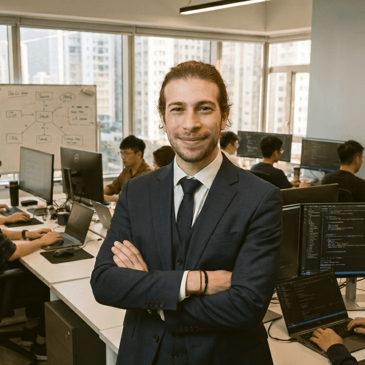Henri Hardillier, Founder and CEO of Helenis Techno